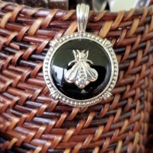 Slane & Slane Onyx bee Pendant